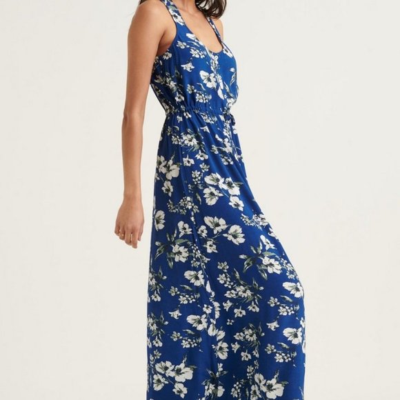 Lucky Brand Dresses & Skirts - Lucky Brand Sleeveless Tie Waist Maxi Dress Size M